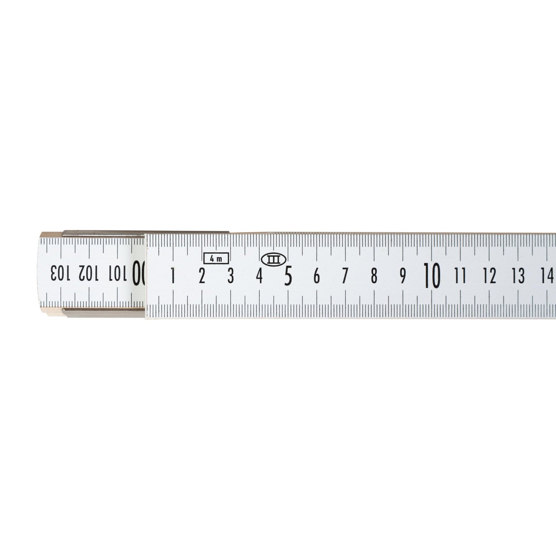 NESTLE Geometer-Maßstab Holz, 4m / 50cm NESTLE Geometer-Maßstab Holz, 4m / 50cm
